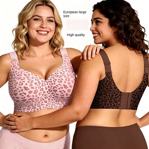 Reggiseno Plus-Size Senza Cuciture di Alta Qualità con Spalline Larghe, Colore Nude, Coppe Sagomate 3D, Push-Up, Intimo Femminile Confortevole - Product Image 4
