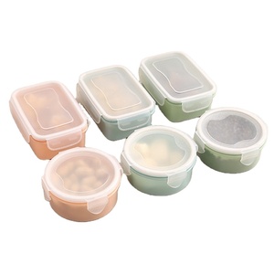 Microwave heated caja de comida conteneur repas small food box kept refrigerator food storage containers lunch box