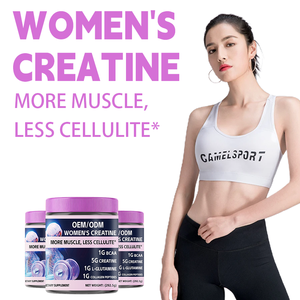 Suplemento de Creatina en Polvo para Mujeres OEM, 5g de Creatina, BCAA, L-Glutamina, Colágeno - Product Image 5
