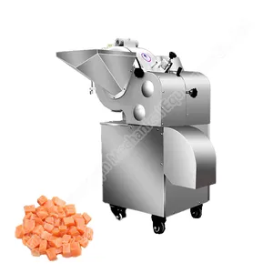 Máquina industrial de corte de cubos de tofu e peixe para tomate e vegetais à venda