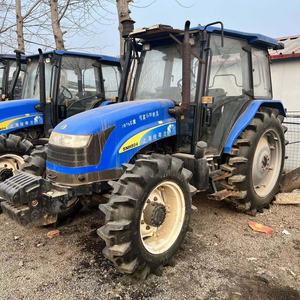 Tractor de <span class=keywords><strong>segunda</strong></span> <span class=keywords><strong>mano</strong></span> americano de nivel multifuncional y bajo ruido, SNH804 80HP, con retroiluminación de fertilización y dith - Product Image 2