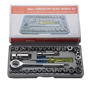 Bộ Dụng Cụ Sửa Chữa Ô Tô <span class=keywords><strong>40</strong></span> Món Dụng Cụ Cầm Tay Cờ Lê Để Sửa Chữa Xe Đạp Bộ Dụng Cụ Thép Cacbon SRS-<span class=keywords><strong>40</strong></span> - Product Image 5
