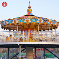 Manèges de fête foraine de haute qualité pour parcs d'attractions, jeux pour enfants, manèges intérieurs et extérieurs, carrousel de luxe à vendre