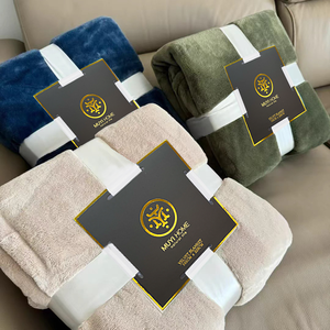 Lussuosa coperta in pile a due dimensioni Beige per un Comfort accogliente - Product Image 6