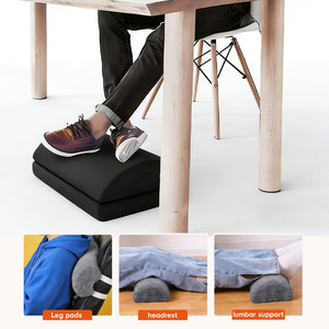 YUE RISE Cuscino Semicircolare Premium in Memory Foam a Lento Ritorno per Gambe, Comodo per Letto, Divano, Ufficio - Product Image 2