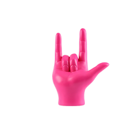 Zeitgenössische Skulpturen Handform-Gesten-Statue LOVE Frieden Handhaltung Polyresin-Ornamente für Raumdekoration