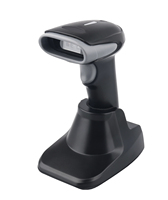 Escáner de código de barras de código QR 2D inalámbrico Compatible con Windows, Apple, computadoras Android Linux y sistemas POS Escáner de código de barras inalámbrico 2,4G