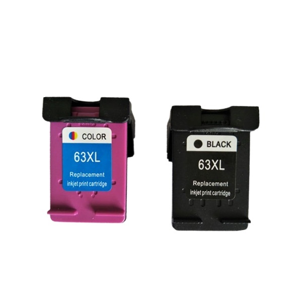 PINELIME Compatible Re-Manufactured PLH-63XL Full Color for Cartridge Set for Deskjet 1112/2132/4650/4652 Printers