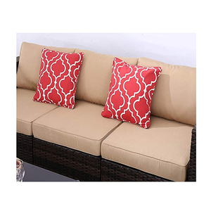 ราคาดีเฟอร์นิเจอร์ Patio สวนหวายโซฟาชุดสำหรับกลางแจ้ง <span class=keywords><strong>cane</strong></span> เฟอร์นิเจอร์ - Product Image 3