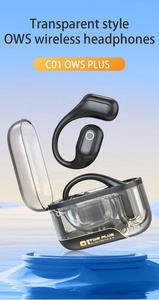 New owstransparent air39 ear Pods <span class=keywords><strong>Bluetooth</strong></span> Tai nghe không dây Earbuds enc giảm tiếng ồn Tai nghe với RGB thể thao tai nghe - Product Image 2