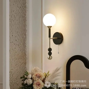 Lampe murale de lecture rétro pour chambre à coucher principale, lampe de chevet, lampe d'escalier, lampe de <span class=keywords><strong>salon</strong></span> française, ampoule - Product Image 1