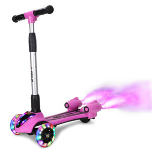 Siège pliant Portable pour enfants, certifié CE, 3 roues avec lumières LED, bulle de fumée pour enfants - Product Image 2