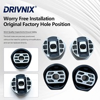 DRIVNIX 3W0399313 6-teiliges Bentley Continental GT Flying Spur Hilfsrahmen-Chassis Gummibuchsen-Set für VW Audi 4E0399419 4D0399415L