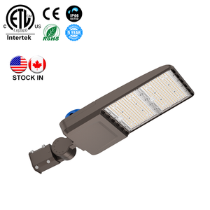 Luminaire LED de voirie Type III, distribution 150W, ETL CETL, 5000K, avec cellule photoélectrique, pour éclairage périmétrique - Product Image 1