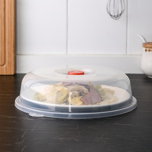 Cubierta para Platos de Comida Resistente a la Temperatura de la Cocina, Tapa para Microondas con Ventilación, Cubierta para Alimentos para Microondas - Product Image 4