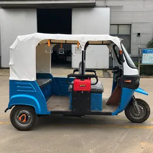Такси Tuk авто рикша бензиновый Электрический гибридный 200 км моторизованный Электрический трициклы для пассажиров