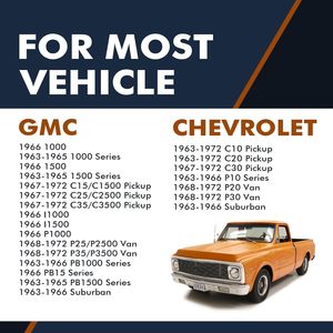 Ensemble de 4 amortisseurs avant-arrière en acier neufs pour Chevrolet C25/C2500 Pickup RWD 1967-1972 - Product Image 2