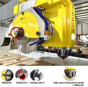 Omc Titan cộng với công cụ + 5 trục CNC đá cầu Saw Máy cắt đá bàn phay cho đá Granite đá cẩm thạch - Product Image 2