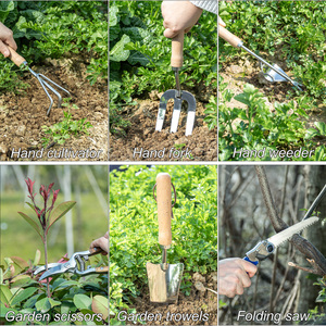 Cultivador Manual SALI, Herramientas de Jardinería para una Preparación Eficiente del Suelo - Product Image 5