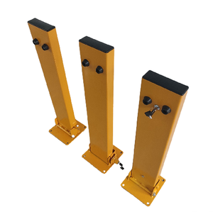 Складывающийся стальной паркинг, съемный отражающий столбик, складные столбики, фиксированные вертикально, чтобы обеспечить хорошо Видимый барьер - Product Image 4