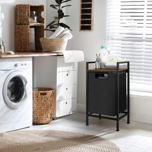 Clasificador <span class=keywords><strong>de</strong></span> ropa hecho en hierro, cesto <span class=keywords><strong>de</strong></span> ropa <span class=keywords><strong>de</strong></span> tamaño personalizado con bolsa extraíble y ruedas, organizador <span class=keywords><strong>de</strong></span> cesta y cesta extraíble - Product Image 2