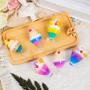 Modelos de Plástico al por Mayor para Té con Leche, Comida Falsa, Helado, Copa de Cóctel, Centro de Mesa para Escaparates de Tiendas de Postres, Adorno de Cumpleaños - Product Image 5