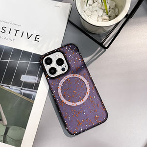 Nueva funda de teléfono con carga inalámbrica para <span class=keywords><strong>iPhone</strong></span> 15 14 13 <span class=keywords><strong>12</strong></span> pro Max funda de teléfono móvil con tinta magnética para <span class=keywords><strong>iPhone</strong></span> 14 - Product Image 3