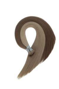 Extensions de cheveux à micro-anneaux par fusion à <span class=keywords><strong>froid</strong></span> en cheveux humains 100% avec des pointes pleines et un aspect lisse et sain - Product Image 3