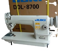 Machine à Coudre Plate Industrielle Point Noué Simple Aiguille JUKI DDL-8700 d'Occasion