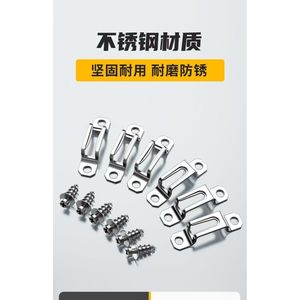 1000 ensembles de connecteurs renforcés deux-en-un dissimulés avec vis cachées et installation sans perçage pour meubles renforcés - Product Image 5