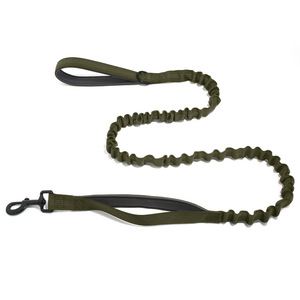 `Bungee Dog Leash Shock Absorbing Nylon Pet Dog <b>Lead</b> Heavy Duty Anti Pull Walking <b>Training</b> Leash OEM ODM Custom Color Logo - Product Image 3