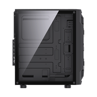 LOVINGCOOL Boîtier PC Offre Spéciale Boîtier PC ATX Boîtier PC HD USB3.0 Boîtier d'ordinateur en verre trempé & Châssis tours Gaming