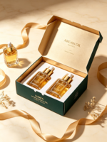Boîte cadeau de luxe sur mesure en carton rigide pour emballage de flacon de parfum ou cosmétique