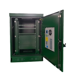 Armoire extérieure YUQIU 15U IP54 en acier inoxydable avec revêtement en poudre pour parcs et zones touristiques - Product Image 5