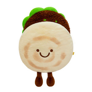 Boneka makanan lucu model baru, boneka lucu kreatif, bantal empuk 2 in 1, bantal lembut - Product Image 1