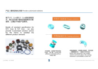Noyau magnétique industriel haute performance T26 en nanocristal doux bleu revêtu