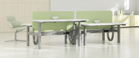 Table de bureau élévatrice verticale électrique à bon prix Table de bureau verticale à hauteur de cadre réglable Bureau de contrôle de mémoire ergonomique