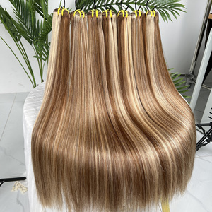 ผมต่อแบบตรงสีออมเบร P4/27 สำหรับผู้หญิง ขายส่งแบบเป็นมัด - Product Image 1