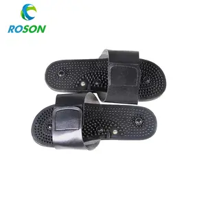 Sandal Elektroda Insole Kaki Stimulator Akupunktur Konduktif untuk Pijat Kaki Puluhan Terapi Relaksasi Fisioterapi