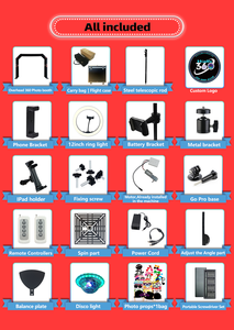 กระเป๋าทรงดอลลี่สำหรับ360บูธถ่ายรูปบนท้องฟ้าสปินเนอร์360บูธถ่ายรูป115 - Product Image 3