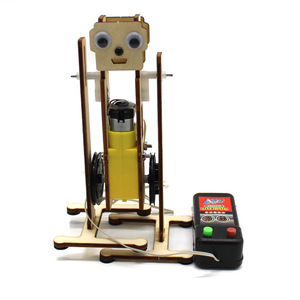 Kit de robot en bois télécommandé, jouet éducatif scientifique à construire soi-même pour enfants de 7 à 9 ans, projet d'apprentissage STEM - Product Image 3