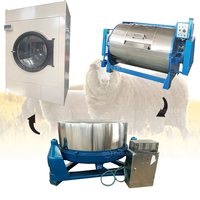 Machine à laver professionnelle pour la laine de mouton australienne, laine d'alpaga, cachemire, couvertures en laine, vêtements, lave-linge et sèche-linge