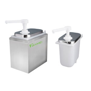 Station de distribution de sauce en acier inoxydable pour restaurant, équipement de cuisine commerciale, facile à nettoyer, capacité de 1L à 5L - Product Image 5