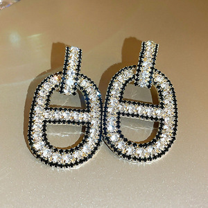 Orecchini Pendenti Geometrici Chic per Donne, Stile Francese, Gioielli Eleganti e alla Moda, Regalo Quotidiano - Product Image 5