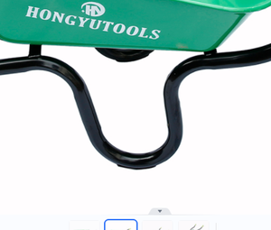 Marché africain prix compétitif brouette étroite WB3800 - Product Image 2