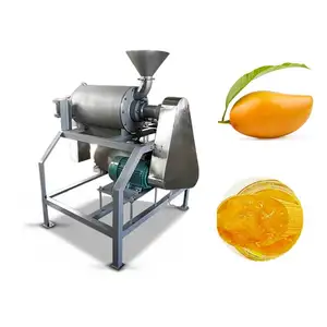 Nouveau design de machine de traitement de pulpe de fruit de dépulpeuse de mangue industrielle machine de traitement de gelée à vendre