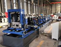 Machine de profilage de profilés en C à taille ajustable avec moteur PLC et roulement – Facile à utiliser