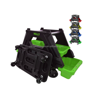 Banc de travail roulant 2 en 1 et <span class=keywords><strong>tabouret</strong></span> de mécanicien Creeper Detach Heavy Duty Roll Mechanics Workbench Car Shop Chair Roller Garage Seat - Product Image 1