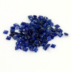 Pierre saphir naturel du Sri Lanka bleu profond saphir bleu naturel prix par carat - Product Image 5