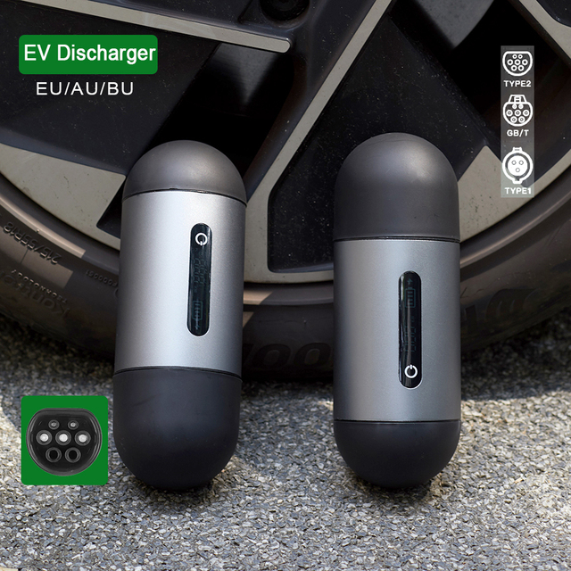 SUPERGENIE FD03 Outdoor Power EV Discharger V2L Adapter for Replace/Repair Compatible Tesla BYD Hyundai Type2/Type1 New Product